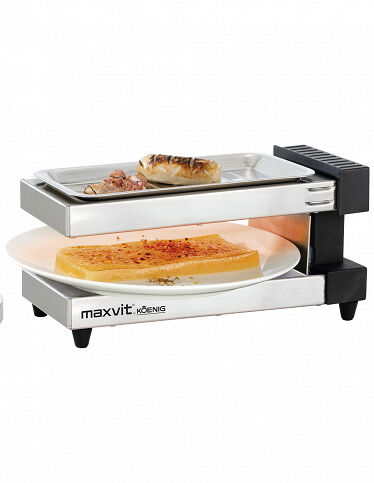 Maxvit by Koenig Koenig Raclette-Ofen «Maxvit», direkt auf dem Teller