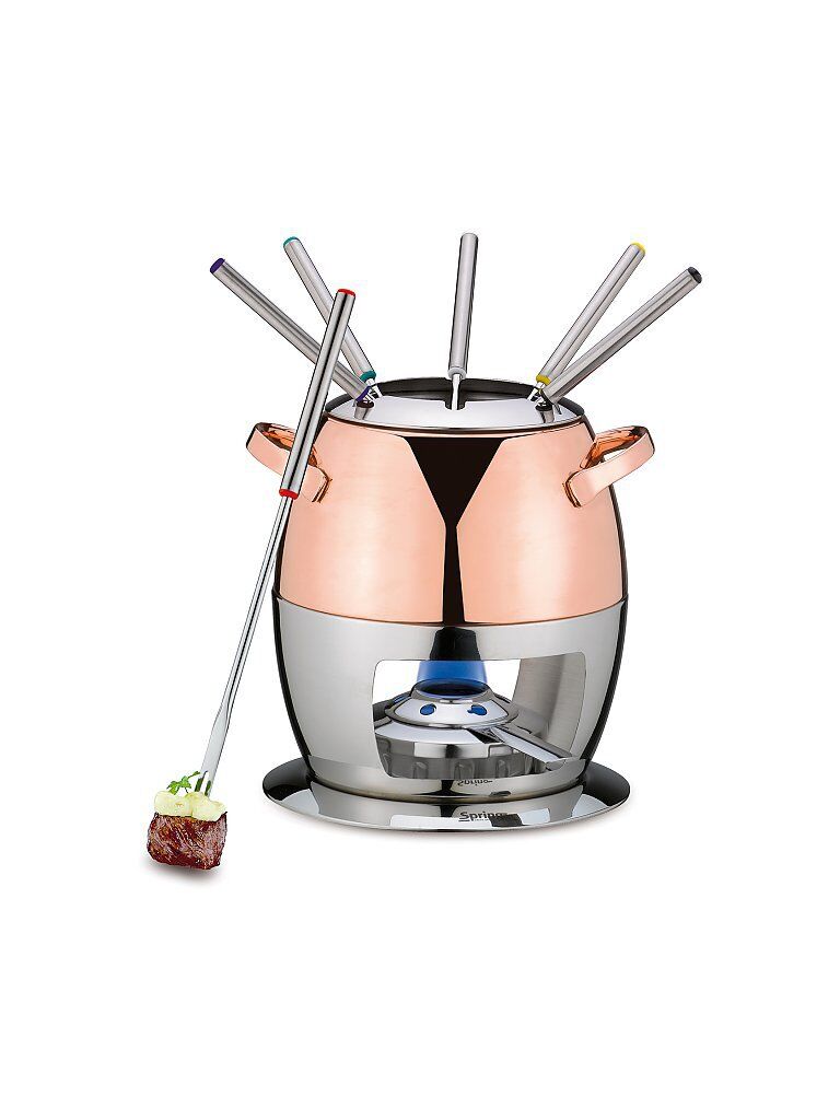 SPRING Fondue Gstaad Culinox 18cm/1,5l (Kupfer) kupfer