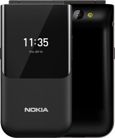 Nokia Wie neu: Nokia 2720 Flip   Dual-SIM   schwarz