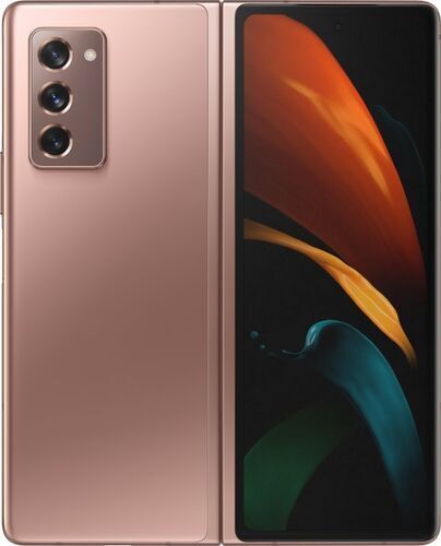 Samsung Wie neu: Samsung Galaxy Z Fold 2 5G   cosmos bronze