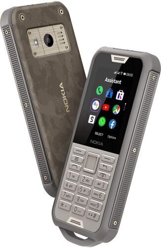 Nokia Wie neu: Nokia 800 Tough   Dual-SIM   Black Steel