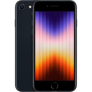 Apple iPhone SE (3. Gen.), 128 GB, Mitternacht Schwarz Größe