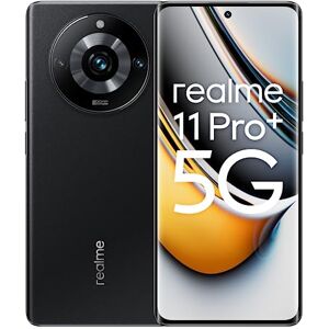 realme 11 Pro+ 5G 12+512GB Smartphone, 200MP OIS SuperZoom Camera, 120Hz Curved Vision Display, 5000mAh Massive Battery, 100W SUPERVOOC Charge, Astral Black