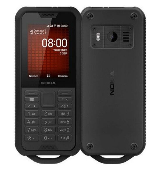 Nokia 800 Tough - 2.8 Zoll / 4GB - Schwarz