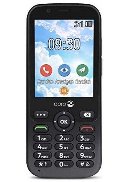 Doro 7010 - Klapptelefon - Graphite