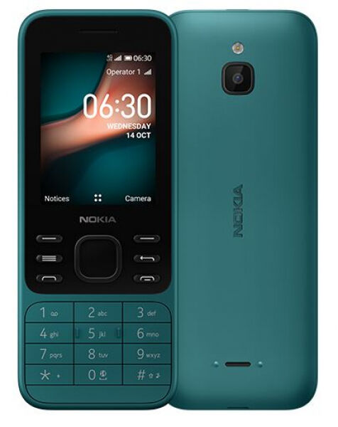 Nokia 6300 4G - 2.4 Zoll - Cyan Green