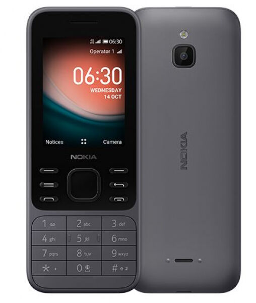 Nokia 6300 4G - 2.4 Zoll - Grau
