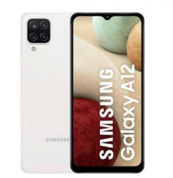 Samsung Galaxy A12 - 6.5 Zoll / 64GB - Weiss (EU-Version)