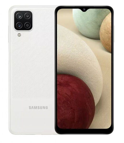 Samsung Galaxy A12 - 6.5 Zoll / 128GB - Weiss (CH-Version)