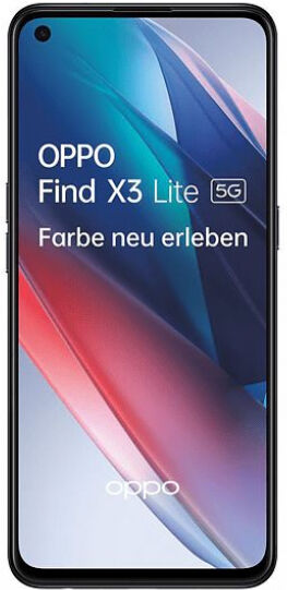 Oppo Find X3 Lite 5G - 6.4 Zoll / 128GB - Schwarz