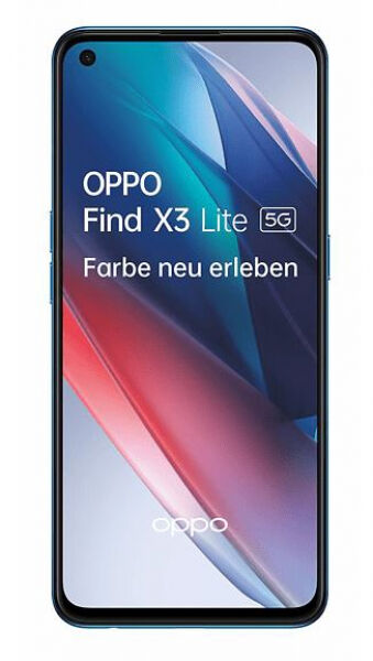 Oppo Find X3 Lite 5G - 6.4 Zoll / 128GB - Blau