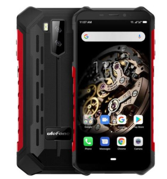 Ulefone Armor X5 Pro - 5.5 Zoll / 64GB - Schwarz/Rot