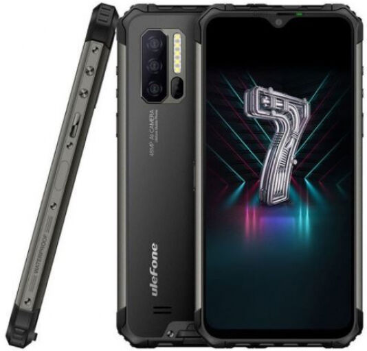 Ulefone Armor 7 2020 - 6.3 Zoll / 128GB - Schwarz