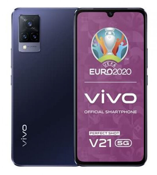 vivo V21 5G (V2050) - 6.44 Zoll / 128GB - Dusk Blue