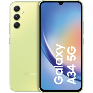 SM-A346BLGA - Samsung Galaxy A34, 6GB, 128GB, lime