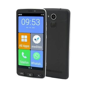 Olympia Senioren Smartphone Android 16Gb Handy Seniorentelefon Seniorenhandy schwarz