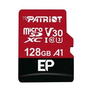 PATRIOT EP Series 128GB MICRO SDXC V30 up to 100MB/s Extended Capacity SD MicroSDHC 128 GB