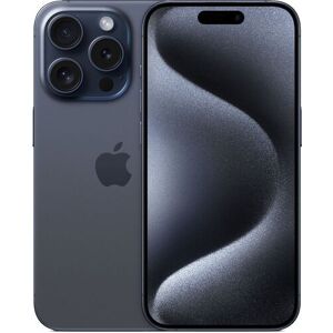 Apple iPhone 15 Pro   512 GB   Dual-SIM (2 x eSIM)   Titan Blau   neuer Akku