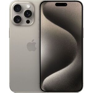 Apple iPhone 15 Pro Max   256 GB   Dual-SIM (2 x eSIM)   Titan Natur
