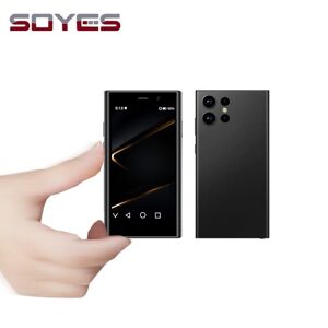 Soyes M80 Pro Kleines Smartphone 3,0 Zoll Android 9.0 Quad-Core Ram 2 Gb Rom 16 Gb Gb 2000 Mah Face Id Typ-C Dual Sim 4g Mobiltelefon