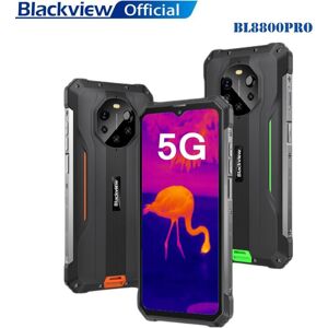 Blackview Bl8800 Pro 5g Rugged Phone Wärmebildkamera Flir? Smartphone 6,58 Zoll 8 Gb + 128 Gb 8380 Mah Handy