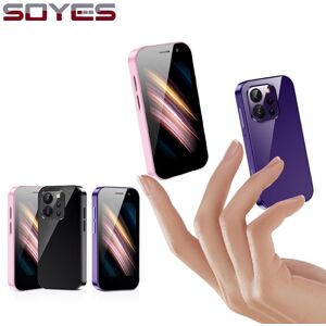 Soyes Xs15 Pro Kleines Smartphone 3,0 Zoll Android 9.0 Quad-Core Ram 2gb/3gb Rom 16gb/64gb 2000mah Face Id Typ-C Dual Sim 4g Mobiltelefon