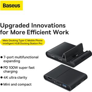 Baseus Mate Docking Typ-C Handy Intelligente Hub Dockingstation Pro