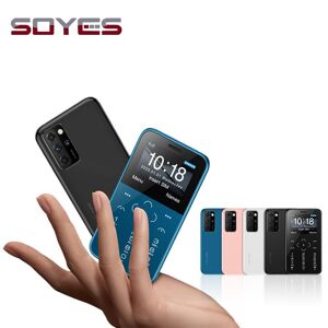 Soyes S10p Mini-Mobiltelefon Mit Kartenfunktion, 1,77 Zoll, 800 Mah, Ultradünn, Modische Tastatur