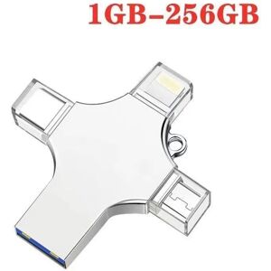 Xinlangxin-2 Usb3.0-Hochgeschwindigkeits-U-Disk, Dual-Use Für Mobiltelefon Und Computer, Apple, Micro, Typ-C-Multifunktions-Vier-In-Eins