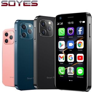 Soyes Xs12 Mini 4g Smartphone Android 10 Dual Sim Octa Core 5mp Kamera Wifi Bluetooth Fm Hotspot Gps 3,0 Zoll Kleines Handy