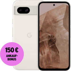 Google Pixel 8a 128 GB porcelain mit congstar X Flex