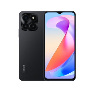 Honor X6a 4GB+128GB,MediaTek Helio G36, Midnight Black,5200-mAh-Akku