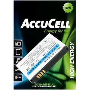 AccuCell Akku passend für LG GC900 Viewty smart, LGIP-580N, SBPL0098001