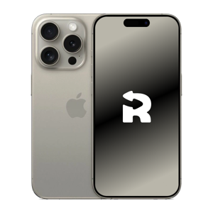 Apple Refurbished iPhone 15 Pro 1TB Titan Natur B-grade
