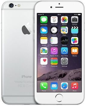 Apple Wie neu: iPhone 6   128 GB   silber