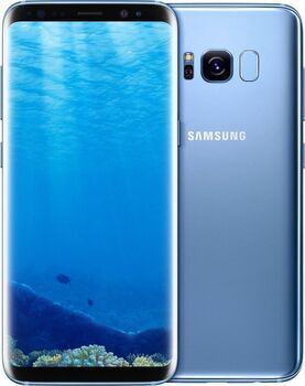 Samsung Wie neu: Samsung Galaxy S8   64 GB   blau   Single-SIM