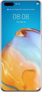 Huawei Wie neu: Huawei P40 Pro+ 5G   8 GB   512 GB   Dual-SIM   ceramic white