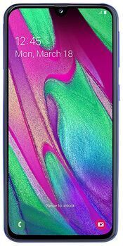 Samsung Wie neu: Samsung Galaxy A40   blau   Dual-SIM