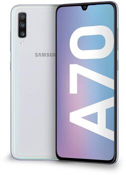 Samsung Wie neu: Samsung Galaxy A70   weiß   Single-SIM