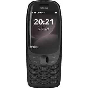 Nokia 6310 Dual-SIM knaptelefon, sort