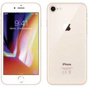 Apple iPhone 8 64 GB Guld god stand med 100% batterisundhed (Pre-owned)