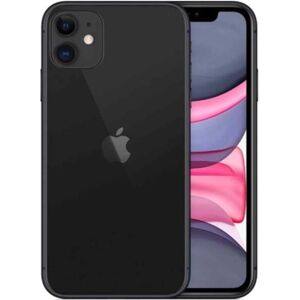 Apple iPhone 11 64GB sort god stand med 100% batterisundhed