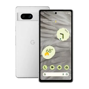 Google Pixel 7a 5G-telefon, 128/8 GB, hvid