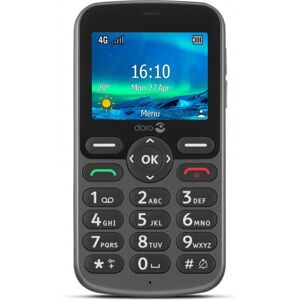 Doro 5861 - grundlæggende telefon, sort