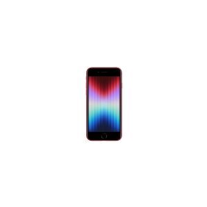 Apple iPhone SE (3rd generation) - (PRODUCT) RED - 5G smartphone - dual-SIM / Intern hukommelse 128 GB - LCD-skærm - 4.7 - 1334 x 750 pixels - rear camera 12 MP - front camera 7 MP - rød