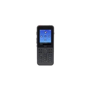 Cisco Unified Wireless IP Phone 8821 - Ekstra trådløst håndsæt - med Bluetooth interface - IEEE 802.11a/b/g/n/ac (Wi-Fi) - SIP - 6 linier