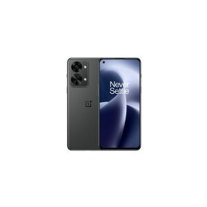 OnePlus Nord 2T - 5G smartphone - dual-SIM - RAM 8 GB / Intern hukommelse 128 GB - OLED-skærm - 6.43 - 2400 x 1080 pixels (90 Hz) - 3x bagkamera 50 MP, 8 MP, 2 MP - front camera 32 MP - skyggegrå