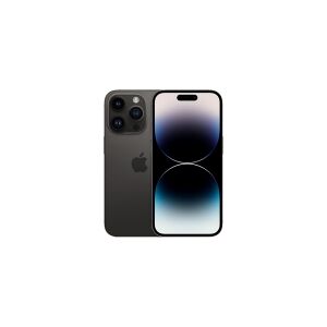 Apple iPhone 14 Pro - 5G smartphone - dual-SIM / Intern hukommelse 128 GB - OLED-skærm - 6.1 - 2556 x 1179 pixels (120 Hz) - 3x bagkamera 48 MP, 12 MP, 12 MP - front camera 12 MP - space-sort