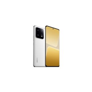 Xiaomi 13 Pro - 5G smartphone - dual-SIM - RAM 12 GB / Intern hukommelse 256 GB - OLED-skærm - 6.73 - 3200 x 1440 pixels (120 Hz) - 3x bagkamera 50 MP, 50 MP, 50 MP - front camera 32 MP - hvid keramik