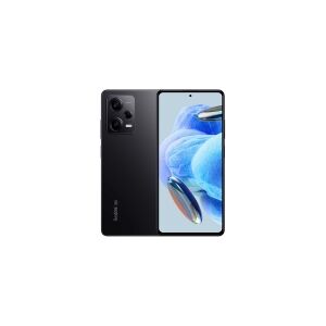 Xiaomi Redmi Note 12 Pro 5G - 5G smartphone - dual-SIM - RAM 6 GB / Intern hukommelse 128 GB - OLED-skærm - 6.67 - 2400 x 1080 pixels (120 Hz) - 3x bagkamera 50 MP, 8 MP, 2 MP - front camera 16 MP - midnat sort